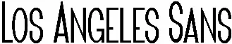 Los Angeles Sans